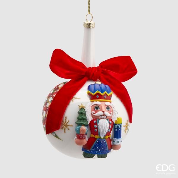 Palla Di Natale In Vetro Soldatino Neck Con Collo Lungo D100 Decorazioni natalizie EDG