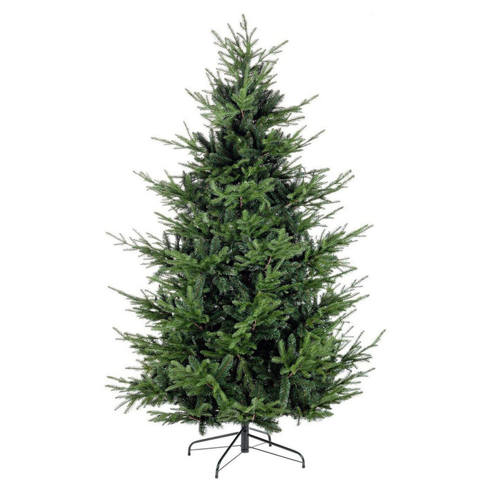 Albero di Natale Pino Calaita in PE effetto Reale e Pvc di Altissima qualità Albero di Natale Tradizionale Bizzotto