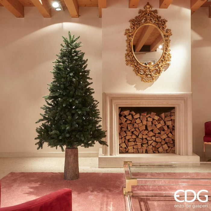 EDG Albero di Natale ''Pino Merano'' senza Led H180 cm D117 Albero di Natale Tradizionale EDG