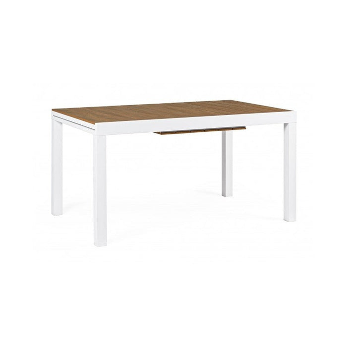 Tavolo All.Elias 140-200x90 Bianco Cod.0662823 Bizzotto