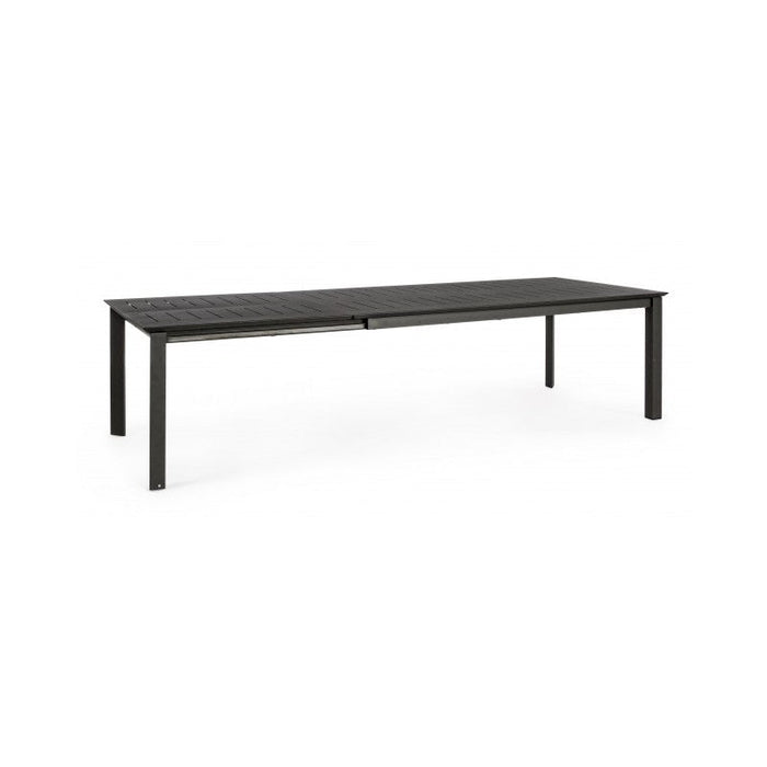 Tavolo Allungabile Konnor 200-300x110 Antracite Bizzotto Cod.0662274 Arredo Giardino Bizzotto