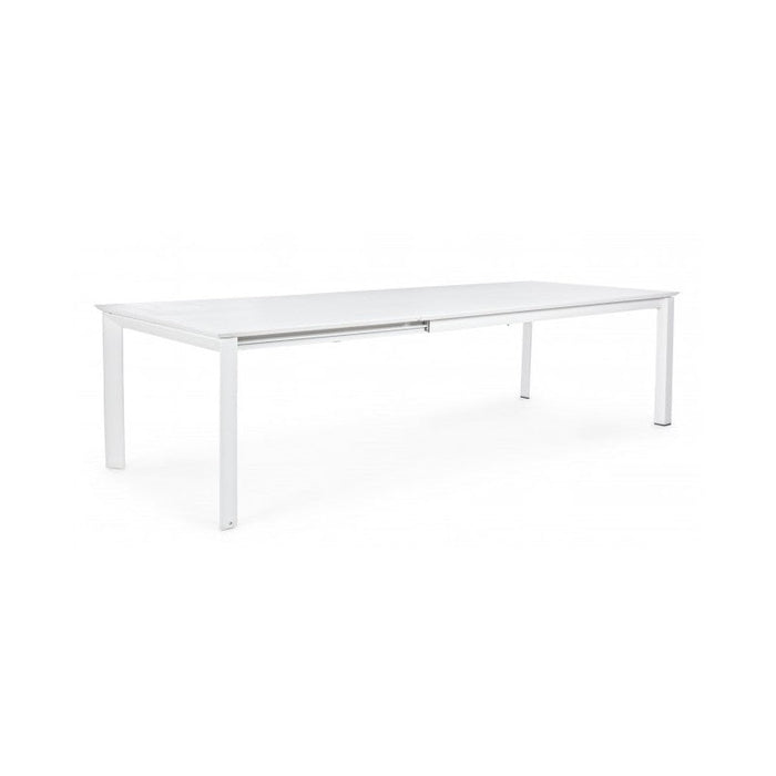 Tavolo Allungabile Konnor 200-300X110 Bianco CX21 Bizzotto Cod.0662271 Arredo Giardino Bizzotto