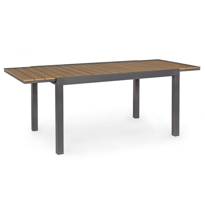 Bizzotto Tavolo Elias 140-200x90 Antracite Bizzotto