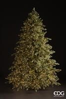 EDG – Pino Argentato H.210 C/4000 miniled Albero di Natale Tradizionale EDG 