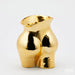 Vaso Chakra Booty Oro 26 x 22 x 16 cm Arte e svago EDG 