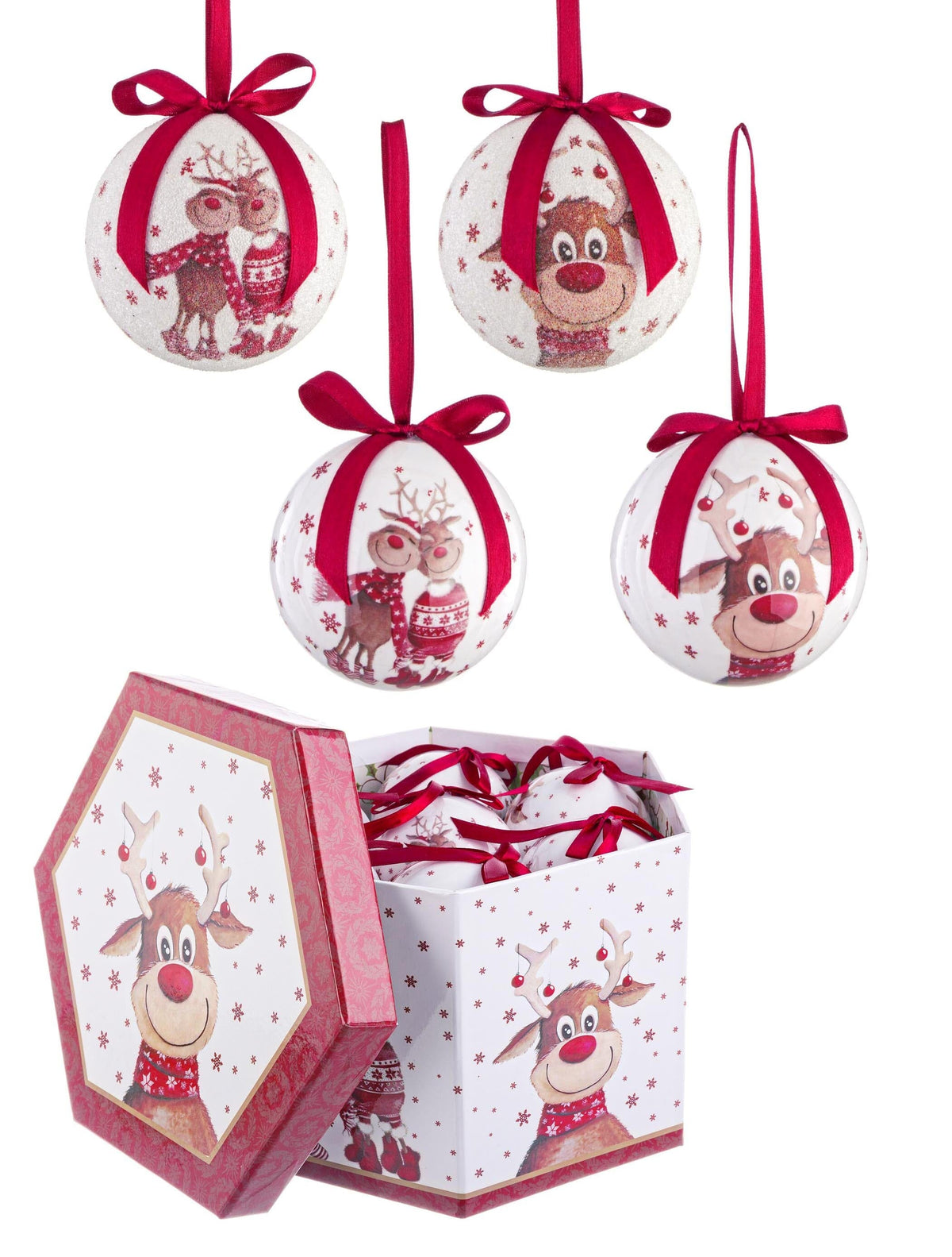 BIZZOTTO SFERA NATALE VETRO BERRIES TRASPARENTE D100 ART.0937658 - Greco&Grana BIZZOTTO SFERA NATALE VETRO BERRIES TRASPARENTE D100 ART.0937658 - Greco&Grana