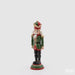 Statuetta Decorativa ''Soldatino Di Natale Poly'' Verde e rosso H36cm EDG 