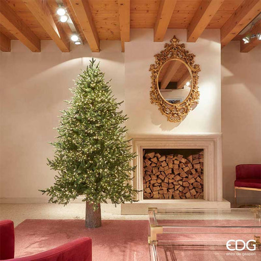EDG Albero di Natale Pino Luxury con led h.210 cm Albero di Natale Tradizionale EDG 