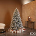 Albero di Natale Innevato Pino Merano Edg con Led h.210cm Albero di Natale Innevato EDG 