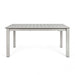 Tavolo Allungabile in Alluminio per esterni 160-240x100 Konnor Rastin Bizzotto Bizzotto 
