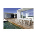 Tavolo Allungabile Konnor 200-300X110 Bianco CX21 Bizzotto Cod.0662271 Arredo Giardino Bizzotto 