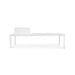 Tavolo Allungabile Konnor 200-300X110 Bianco CX21 Bizzotto Cod.0662271 Arredo Giardino Bizzotto 